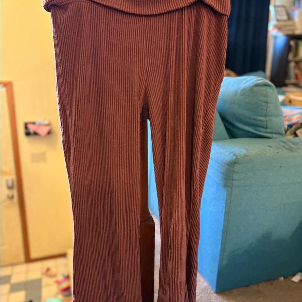 Wild Fable Mauve Ribbed Pants